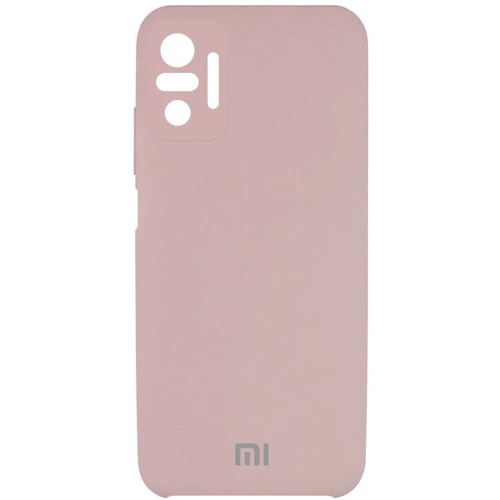 Чехол для телефонов Mobile Case Silicone Cover Shield Camera Pink Sand for Xiaomi Redmi Note 10 Pro / Note 10 Pro Max