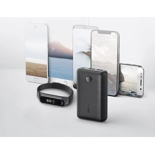 Внешний аккумулятор ANKER Power Bank PowerCore Select 10000mAh Black (A1223G11): Кабели/переходники для смартфонов в комплекте micro USB