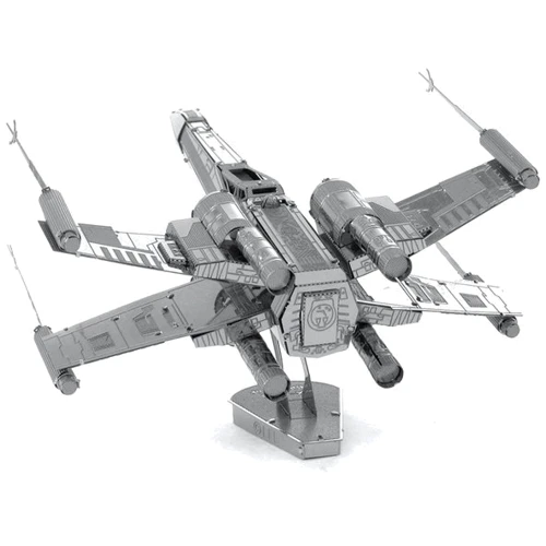 Металевий 3D конструктор Fascinations Винищувач Star Wars X-wing Star Fighter, MMS257 фото 3