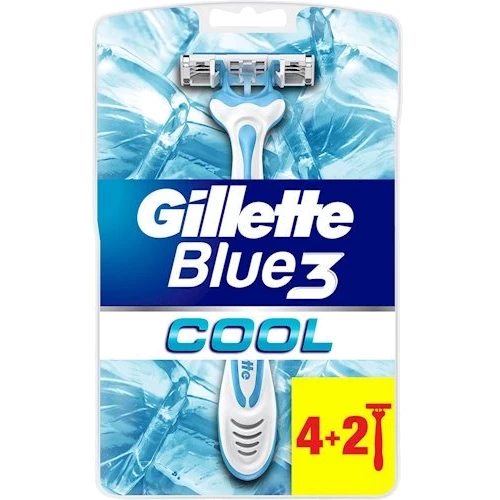 Gillette Blue3 Cool Станки для бритья одноразовые 6 шт.