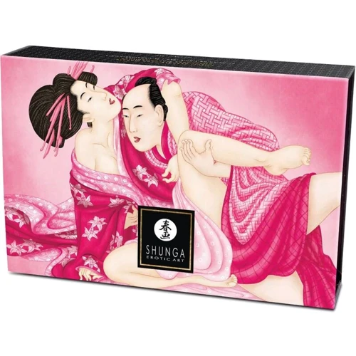 Массажная пудра Shunga Body Powder - Raspberry feeling (75 грамм)