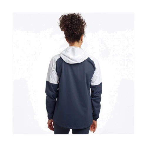 Ветровка Saucony Drizzle 2.0 Jacket 800349-WH 42 (S) белая с капюшоном: Сезон Демисезон