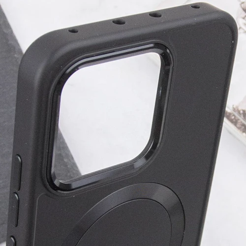 Чехол для телефонов TPU Case Bonbon Metal Style with MagSafe Black for Xiaomi 13: Цвет черный