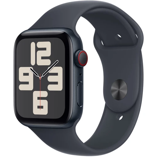 Apple Watch SE 2 2024 40mm GPS + Cellular Midnight Aluminium Case with Midnight Sport Band - M/L (MXGD3)