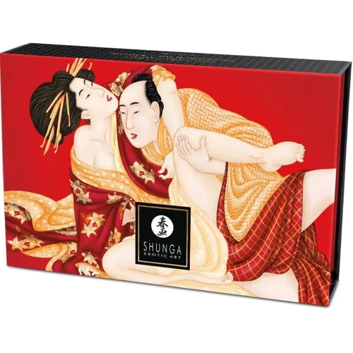 Масажна пудра Shunga Body Powder - Sparkling Strawberry Wine (75 грам)