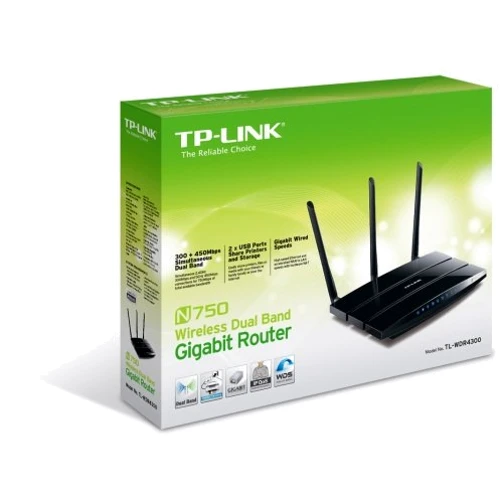 Маршрутизатор Wi-Fi TP-LINK TL-WDR4300: Коефіцієнт посилення антени 3 dBi