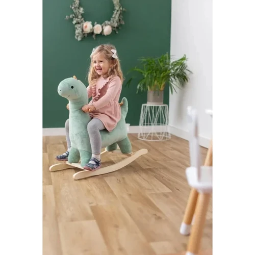 Качалка музична з сидінням FreeON Dino, бірюзовий (4140)