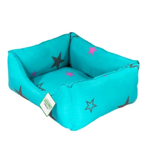 Лежак Lucky Pet Рей №2 Бирюзовый 40x50x22 см (212531)
