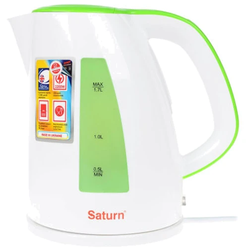 Электрочайник Saturn ST-EK8436 Lt. Green/White