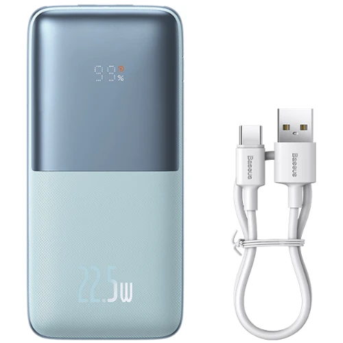 Внешний аккумулятор Baseus Power Bank 20000mAh Bipow Pro Digital Display PD 22.5W Blue (PPBD030003): Количество USB 3