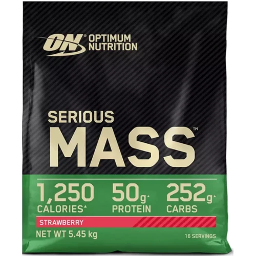 Гейнер Optimum Nutrition (EU) Serious Mass 5450 g / 16 servings / strawberry