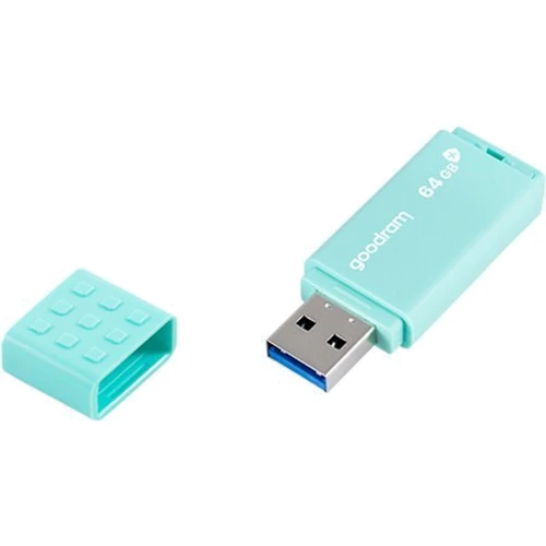 USB-флешка Goodram 64GB UME3 Care Green USB 3.0 (UME3-0640CRR11): Максимальная скорость записи, МБ/с 20