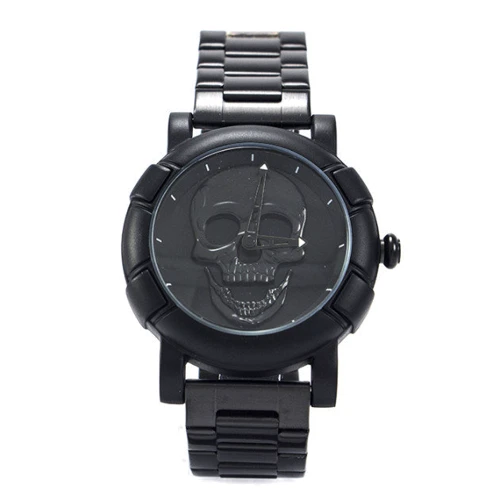 Наручний годинник Skmei 9178 Skull Black: Стиль класичний