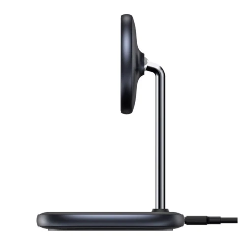 Зарядний пристрій Baseus Wireless Charger Stand MagSafe Swan Black (WXSW-01) for iPhone 16 I 15 I 14 I 13 I 12 series: Тип бездротове