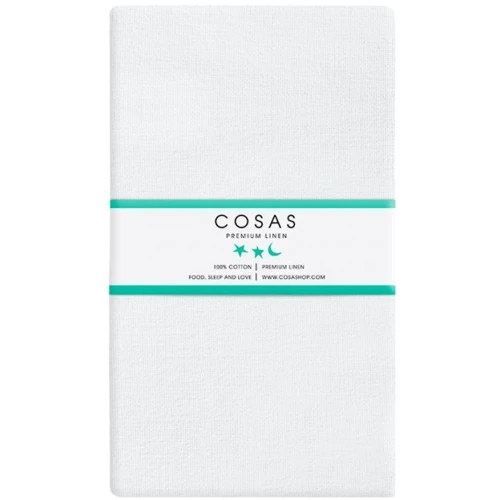 Комплект постельного белья Cosas Ranfors Rose White детский на резинке 110х140 см (Ranfors_Rose_White_140)