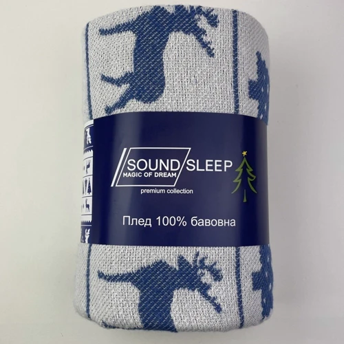 Плед SoundSleep Зимнее Вдохновение синий 140х200 см (2251970800017): Производитель SoundSleep