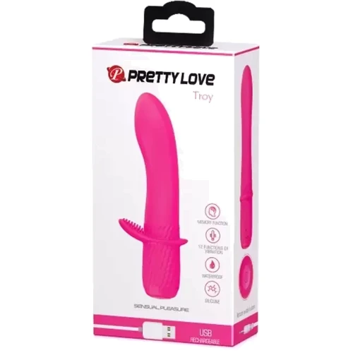 Вибратор Pretty Love Troy Pink, BI-014607-1