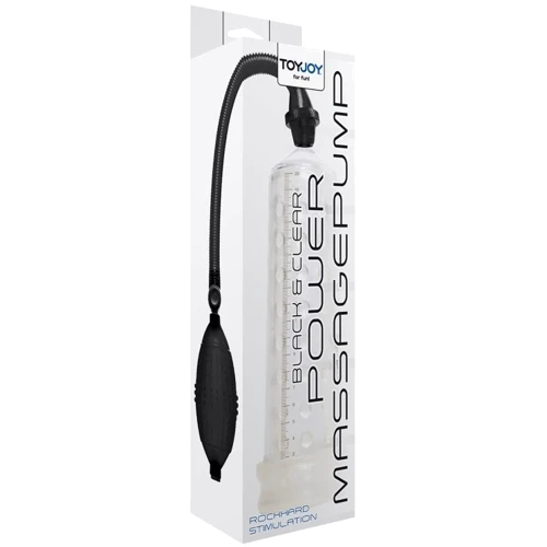 Вакуумна помпа Power Massage Pump, прозора