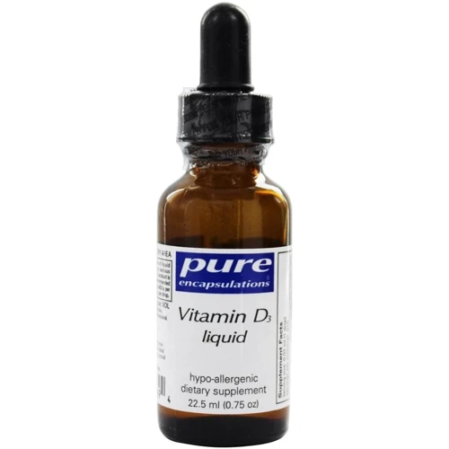 Pure Encapsulations Vitamin D3 liquid 22.5 ml Витамин D3 жидкость (PE-01069)
