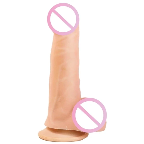 Фаллоимитатор EGZO Ciberskin DS006 ( 17 х 4,2 см )