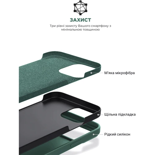 Чехол для iPhone ArmorStandart ICON2 Case Cypress for iPhone 15 Pro (ARM70524): Тип аксессуара чехол