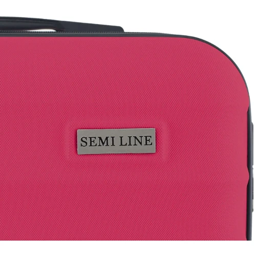 Чемодан Semi Line 24" (M) Dark Rose темно-розовый (T5633-2): Стиль Повседневный (Casual)