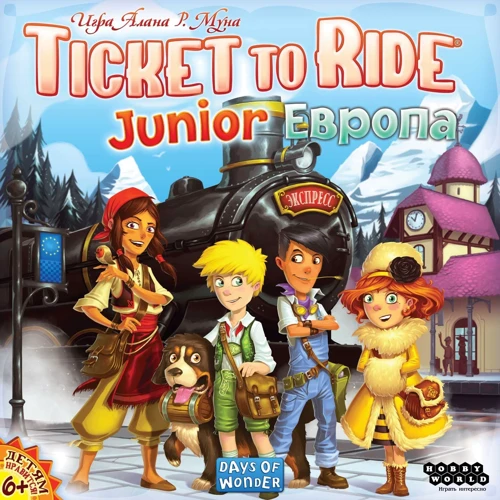 Настольная игра Hobby World Ticket to Ride Junior: Европа (1867) фото 14