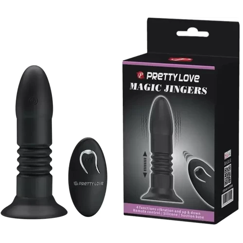 Анальный вибростимулятор PrettyLove Magic Jingers, BI-014595W