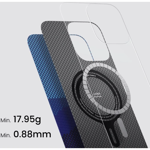 Чехол для iPhone Pitaka StarPeak Tactile Woven Case Over the horizon (KI1601OTH) for iPhone 16: Тип аксессуара чехол