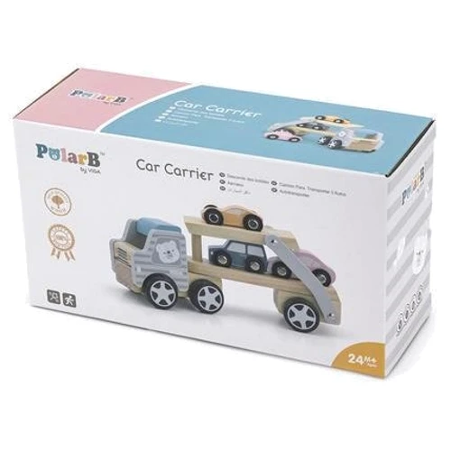 Деревянная игрушечная машинка Viga Toys PolarB Автовоз (44014)