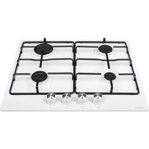 Варильна поверхня Minola MGM 61404 WH: Розташування панелі спереди