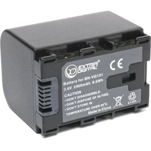 Аккумулятор ExtraDigital JVC BN-VG121 (chip)