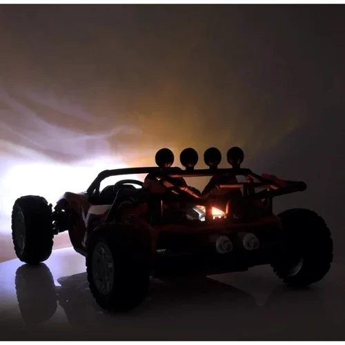Дитячий двомісний електромобіль Bambi Racer Баггі, блакитний (JS3168EBLR-4(24V)): Вид багги