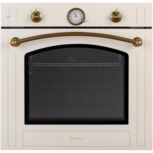 Духовой шкаф электрический Perfelli RETRO 6A8N BEIGE: Объем, л 73