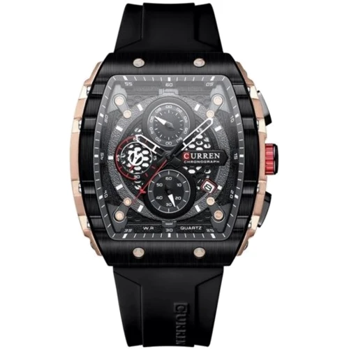 Наручний годинник Curren Jungle Black (1691)