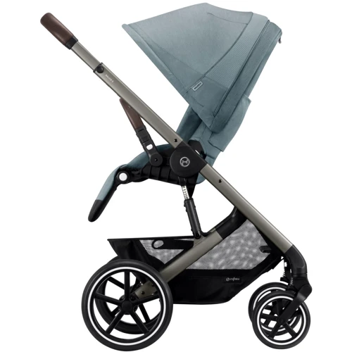 Прогулочная коляска Cybex Balios S Lux TPE Sky Blue с бампером (522002557) фото 13