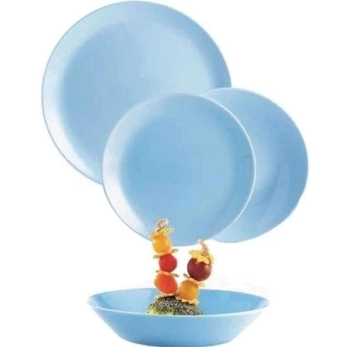 Столовый сервиз Luminarc Diwali Light Blue 18 предметов (2962P): Количество предметов в наборе 18