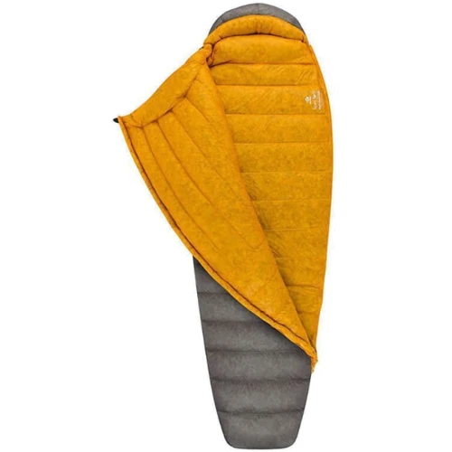 Спальный мешок Spark SpIV (-8/-15°C) 183 см - Left Zip Dark Grey/Yellow от Sea to Summit (STS ASP4-R): Длина 183 см