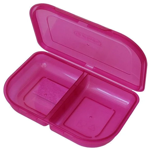 Ланчбокс 2 отделения Herlitz Pink розовый (11415296): Количество отделений 2
