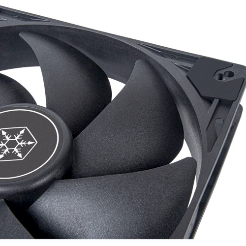 Кулер SilverStone Vista VS140B: Регулировка оборотов нет
