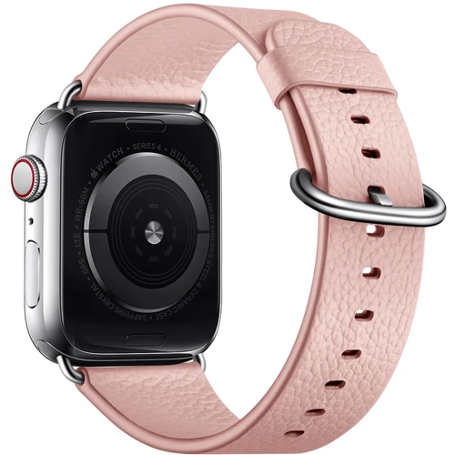 Аксесуар для Watch Top Genuine Lici Leather Watch Band Rose Gold (BLAP181270) для Apple Watch 38/40/41mm фото 6