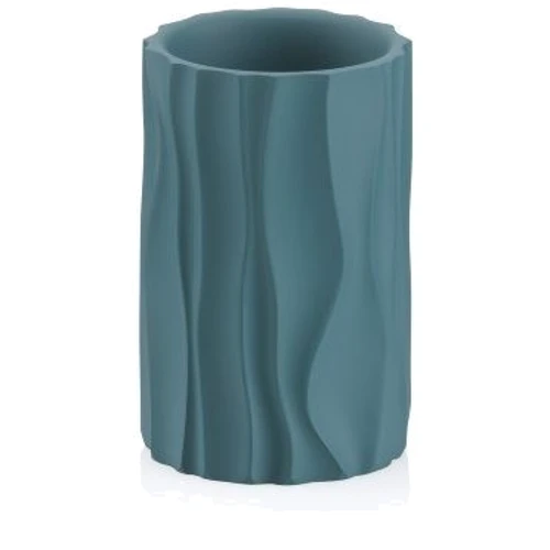 Склянка для зубних щіток KELA Merida бірюзова 10.5х7 см (23773): Тип Підставка для зубних щіток, Склянка