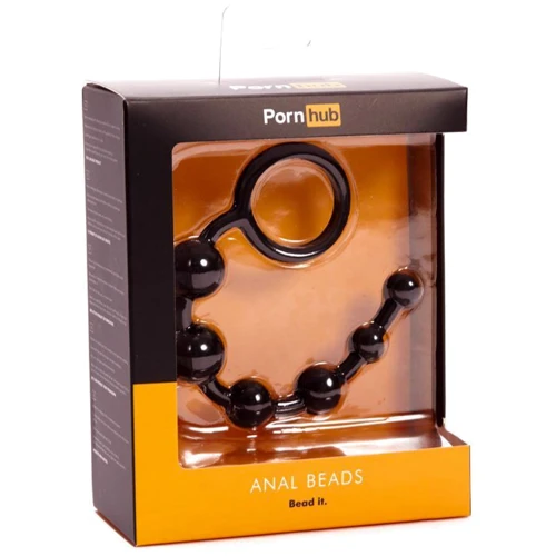 Pornhub Anal Beads анальные бусы, 20х2 см