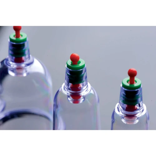 Набор для вакуумного массажа Master Series Sukshen 6 Piece Cupping Set with Acu-Points, 6 шт