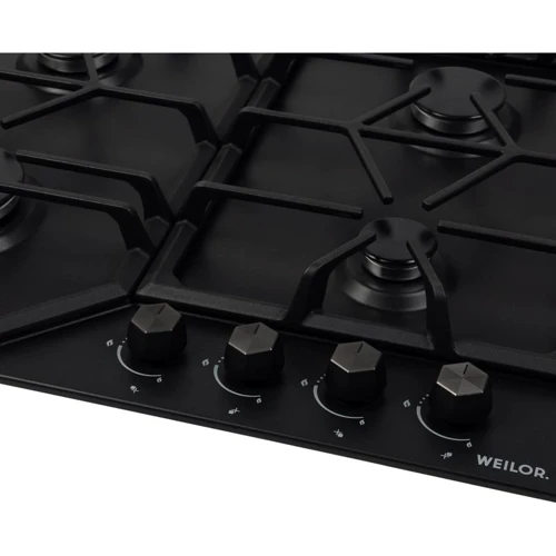 Варочная поверхность WEILOR GM 604 BL: Расположение панели фронтальное