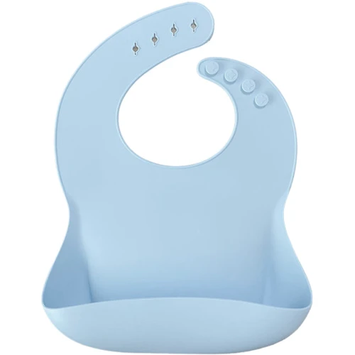Нагрудник MinikOiOi Basics-Bib силиконовый Mineral Blue (101020053)