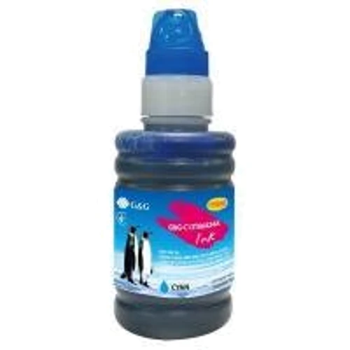 Чорнило G&G Epson L100/L200 cyan, контейнер 100мл (G&G-C13T66424A): Колір Cyan