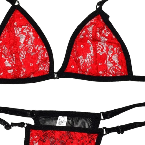 Эротический комплект NDS 4323-2 Red/Black S/M (23817)