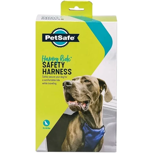 Шлей PetSafe Happy Ride Safety Harness для собак автомобільна чорно-синя XL (57855) фото 3