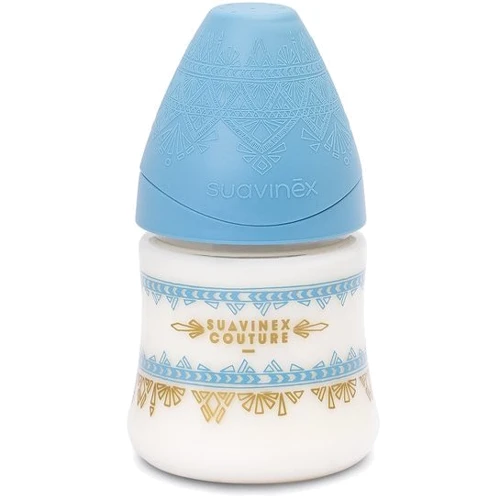Пляшка Suavinex Couture, 150 мл, блакитний (304127)